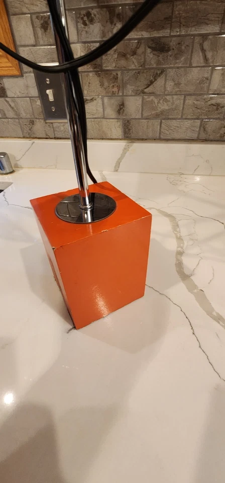 Robert Sonneman Style Articulating Arm Desk Lamp Vintage porcelain head  - Image 4 of 4