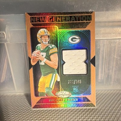 Panini 2024 Certified New Generation Michael Pratt RC Patch #NGS-MPT /349