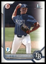 Trevor Martin 2022 Bowman Draft 1st Edition Tampa Bay Rays #BD-184
