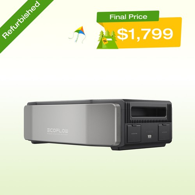 #ad EcoFlow DELTA Pro Ultra Power Station Smart Extra Battery Certified Refurbished $2248.75