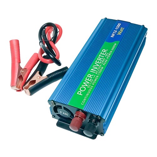 1500W Inverter Pure Sine Wave Power Inverter 12V to 220V Converter RV Car - Picture 2 of 4