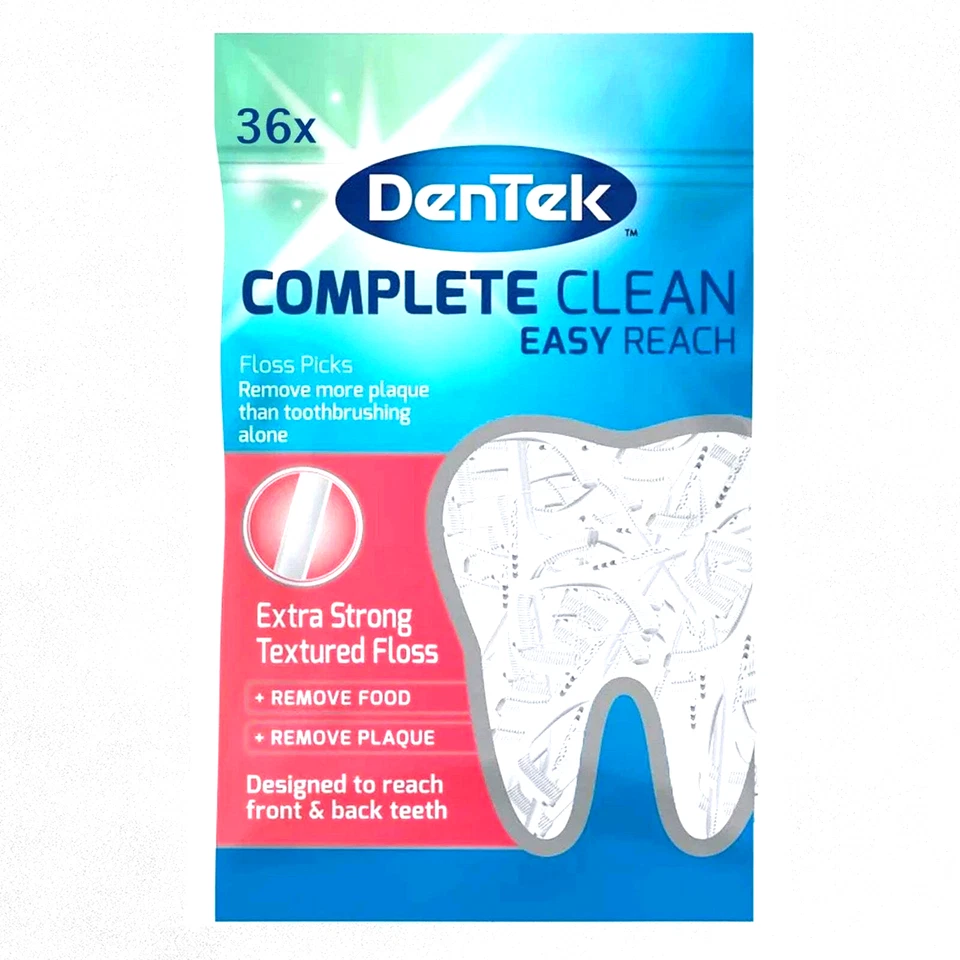 DenTek Complete Clean Easy Reach Floss Picks 36 (0885)