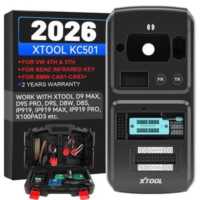 2026 USED XTOOL KC501 Car Key Programmer Read Write EEPROM MCU Infrared For Benz