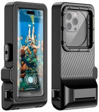 Waterproof Phone Case for Snorkeling - Underwater Touchscreen Housing, Univer...