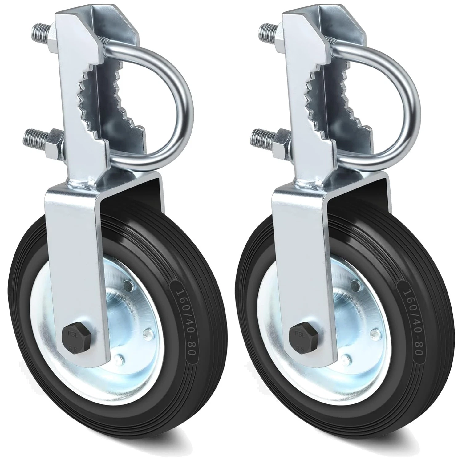 Heavy-Duty Gate Helper Wheels - 1-5/8" to 2" Frames, 2 Pack
Opens in a new window or tab