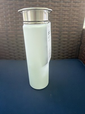 Alo White Yoga Water Bottle | eBay