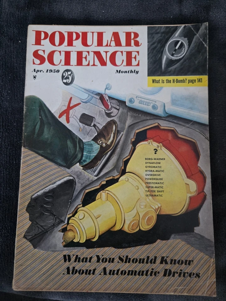 POPULAR SCIENCE MAGAZINES LOT of fourteen (14) vintage, in vinyl, in nice-cond - Image 4 of 4