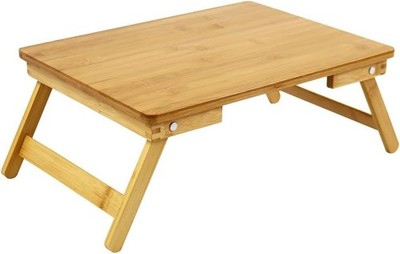 Bambus Laptop Bett Tisch Klappbar Lap Desk Frühstück Tablett Natur