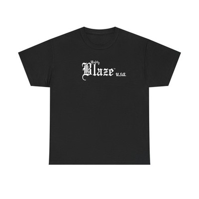Buddy Blaze Guitars USA T-Shirt | Black Graphic Tee