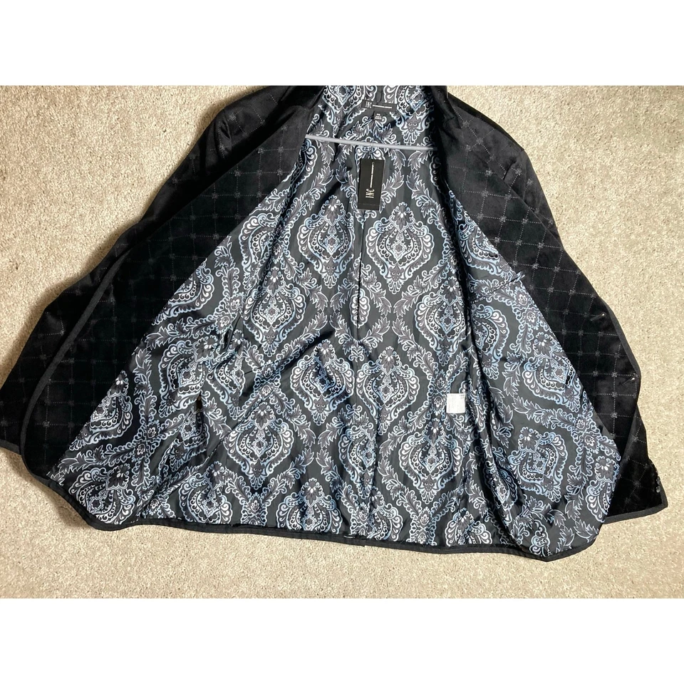 全新 男式 雪茄外套 夹克 I.N.C International Concepts XXL 柔软毛毡 外层 — 第 3/4 张图片