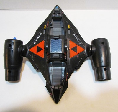 COLECO 1987 STARCOM SHADOW VAMPIRE ENEMY VTOL FIGHTER INCOMPLETE CLEAN WORKS