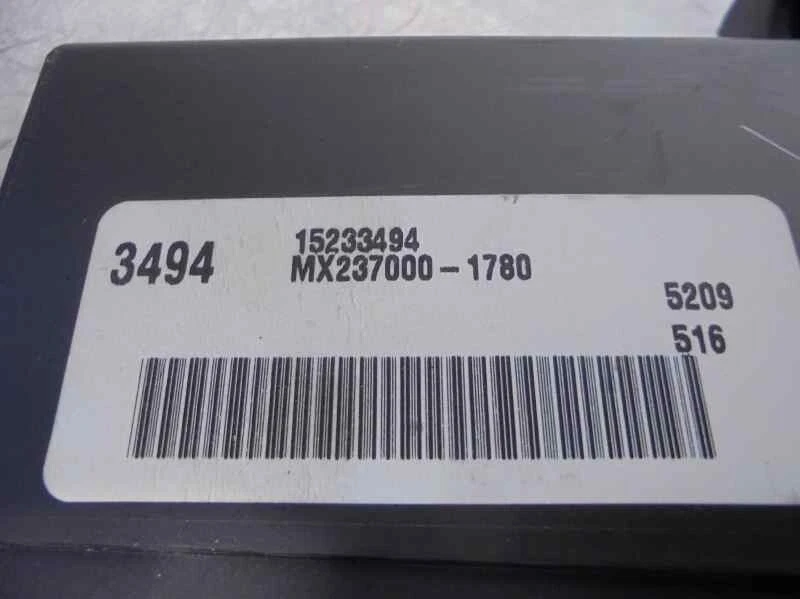 15233494 blocco comando clima per CADILLAC SRX 3.6 V6 CAT 2004 2496121 - Immagine 4 di 4
