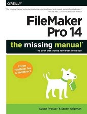 Susan Prosser Stuart Gripman Prosser S Filemaker Pro 14: The Missing Ma (Poche)
