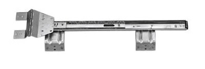 Kv  Flipper Door Slides 14'' Anochrome, 8050PEZ 14,  by Knape & Vogt 1 pair