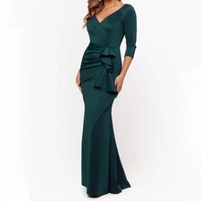 Petites Long Sleeve Long Formal Dresses for Women for sale