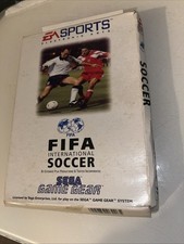 ebay® Auktion 257210432773 | FIFA International Soccer Sega Game Gear PAL - Originalverpackt in sehr gutem Zustand RAR Thumbnail of ebay® auction 257210432773 | FIFA International Soccer Sega Game Gear PAL - Originalverpackt in sehr gutem Zustand RAR