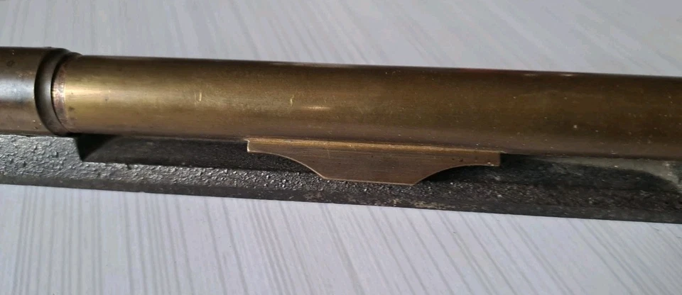 XIXe. ANCIEN NIVEAU A BULLE EN LAITON - Photo 3/4