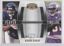 2008 Donruss Gridiron Gear Player Timeline 227/500 Bernard Berrian #PT-9 0a1