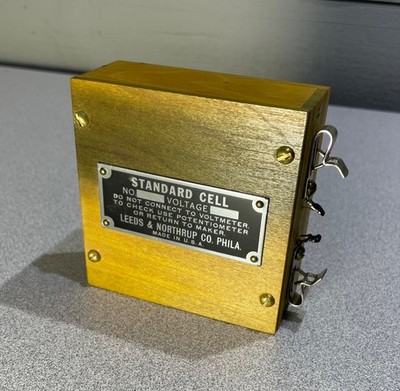 Vintage Weston Cell Eppley Laboratory, Antique Leeds & Northrup Standard Battery