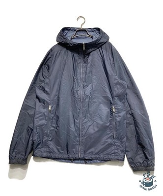 PRADA リバーシブル リナイロン フード付きメンズジャケット（サイズ54） PRADA Reversible nylon jacket Size: 54 Navy Men SGB754 R142 | eBay