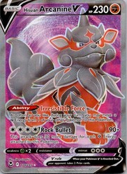 Hisuian Arcanine V 179/195 Silver Tempest