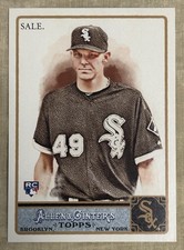 2011 TOPPS ALLEN & GINTER CHRIS SALE RC BASE ROOKIE CARD NO. 85 ATLANTA BRAVES. rookie card picture