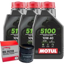Wartung Yamaha TMAX 560 TECH Max 2020 3LT Öl 5100 10W40 + Originalfilter