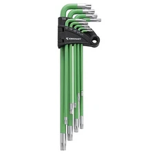 9 Piece Extra Long Arm Torx Set