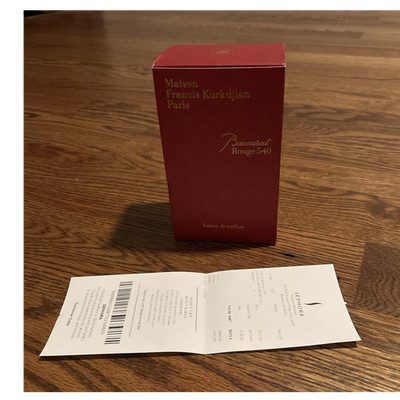 Baccarat rouge 540 cologne brand new 100ml