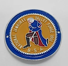 BSA 1950 National Jamboree Valley Forge Hiking Staff Shield Medallion