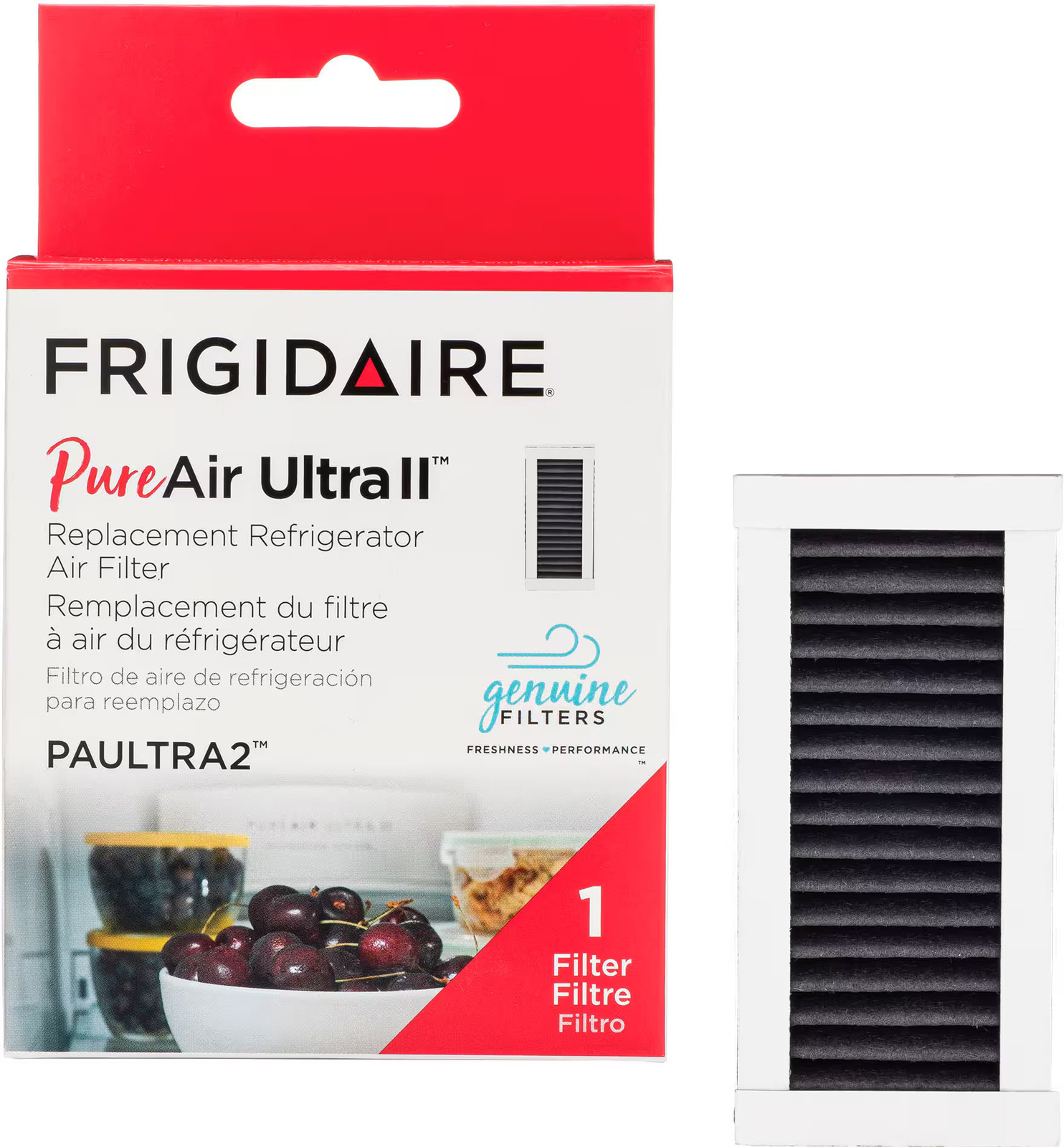 Воздушный фильтр pureAir Ultra II для некоторых холодильников Frigidaire - черный