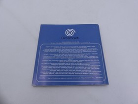 instruction manual The House of the Dead 2 for the Sega Dreamcast console PAL