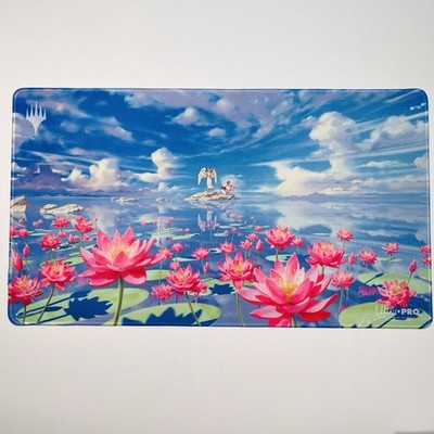 Signed Carpet of Flowers Playmat Johannes Voss 2023 Ultra Pro MTG Magic Rare