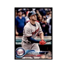Mitch Garver Rookie 2018 Topps #540 Minnesota Twins Baseball Card NM. rookie card picture