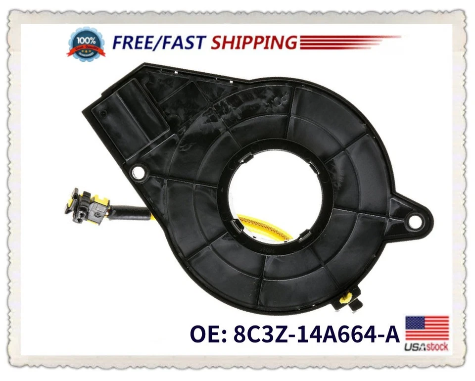 Muelle de reloj 1 pieza 8C3Z-14A664-A para Ford 2008-2010 F250 F350 Super Duty Foto 4 de 4