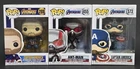Funko Pop! Marvel Avengers Infinity War & Endgame Captain America & Ant-man Lot
