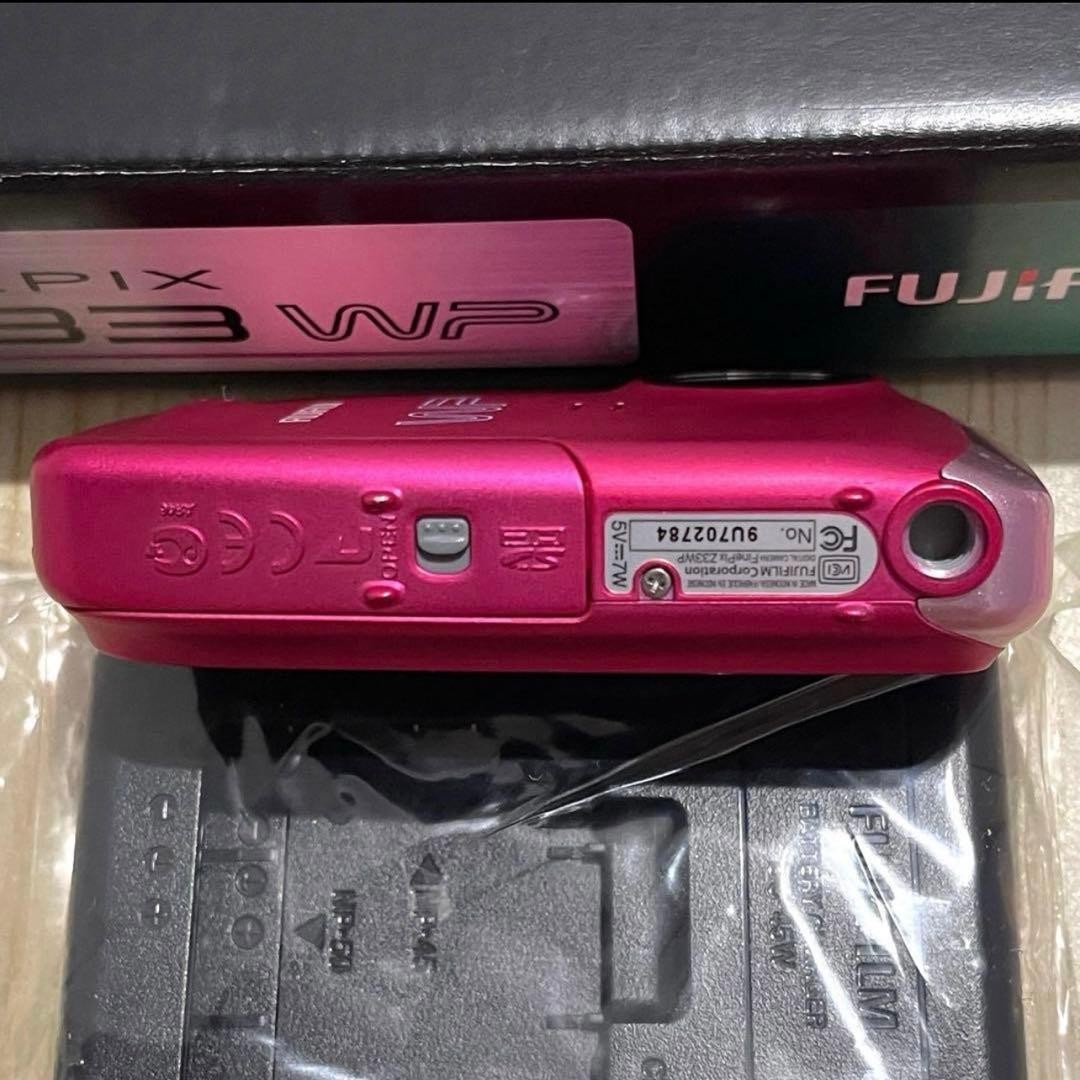 FUJIFILM FinePix Z33 WP Pink Waterproof Digital Camera with Box