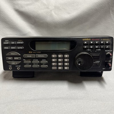 Uniden Bearcat BC9000XLT 500 Channel Turbo Tabletop Scanner & Power Supply