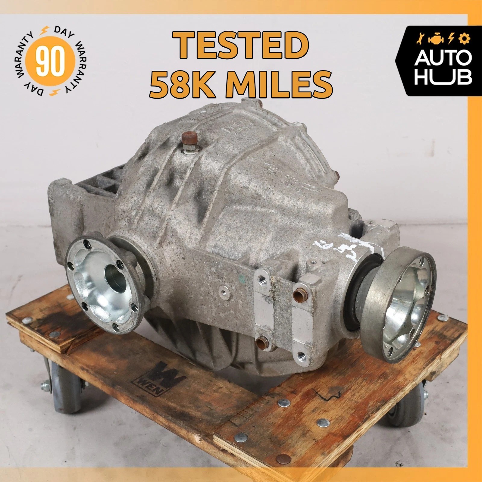 09-19 Maserati GranTurismo M145 4.7L Rear Differential Diff Axle Carrier OEM 58k