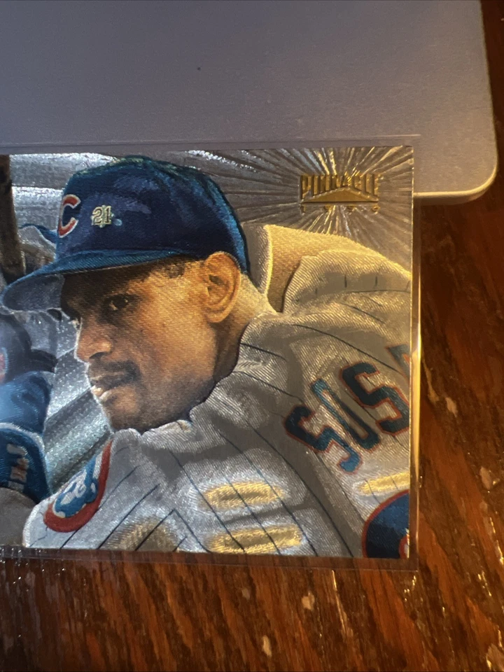 Sammy Sosa 1996 Pinnacle Starburst Parallel #53 Chicago Cubs NM-MT - Image 2 of 4