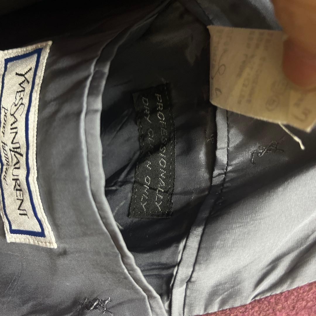 Yves Saint Laurent Cashmere Tailored Jacket 48 thumbnail 10