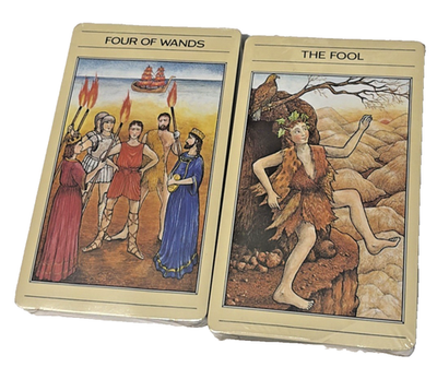 Mythic Tarot by Liz Greene and Juliet Sharman-Burke (1986, Trade