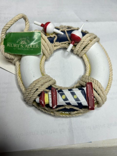 Kurt S. Adler #C5375 Life Preserver