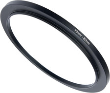 72Mm to 82Mm Step-Up Adapter Rings Filter Adapter Black Metal Step down Filter R