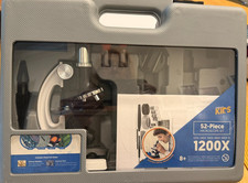 AMSCOPE KIDS 52 PC MICROSCOPE SET