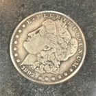 1893 Morgan Silver Dollar Coin Circulated $1 Business Strike Silver
