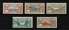 Iceland 1930 Parliament SG 174/178 mounted mint some toning on reverse Cat £227