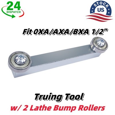 Small Stock Centering Tool Kit Lathe Bump Roller For TruingTool 0XA/AXA/BXA 1/2''