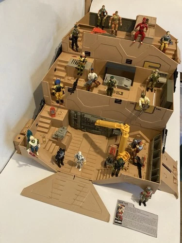 G.I. Joe 1987 Mobile Command Center With Figures Vintage Play set Vehicle Lot