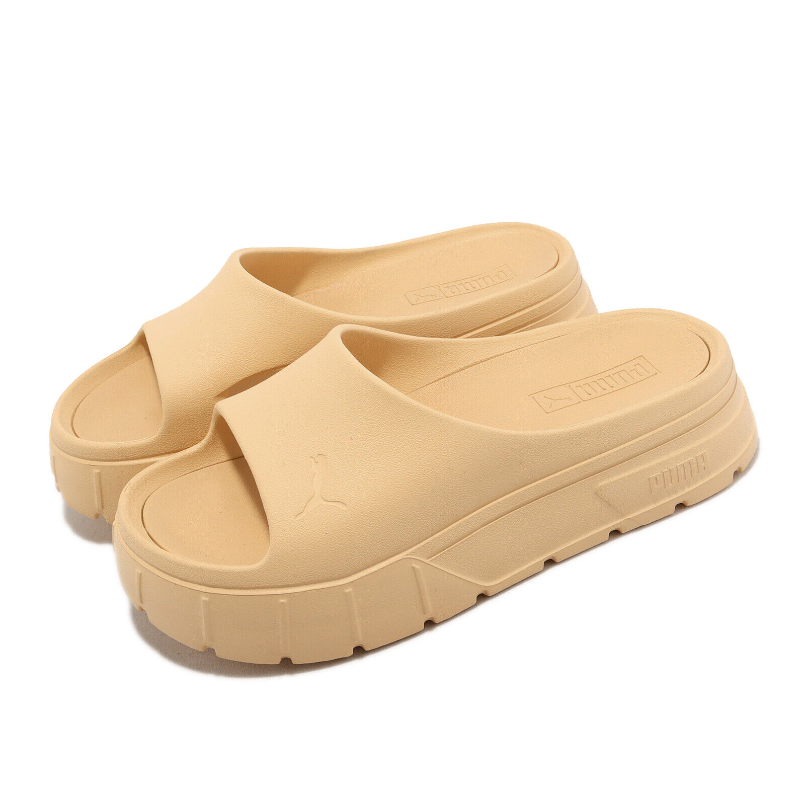 Puma Mayze Stack Injex Wns Light Straw Yellow Women Slip On